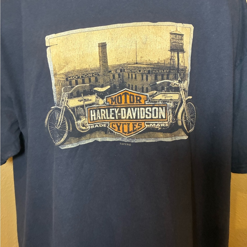 Harley-Davidson Navy Blue Graphic Tee